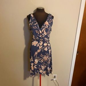 Floral dress by The Loft